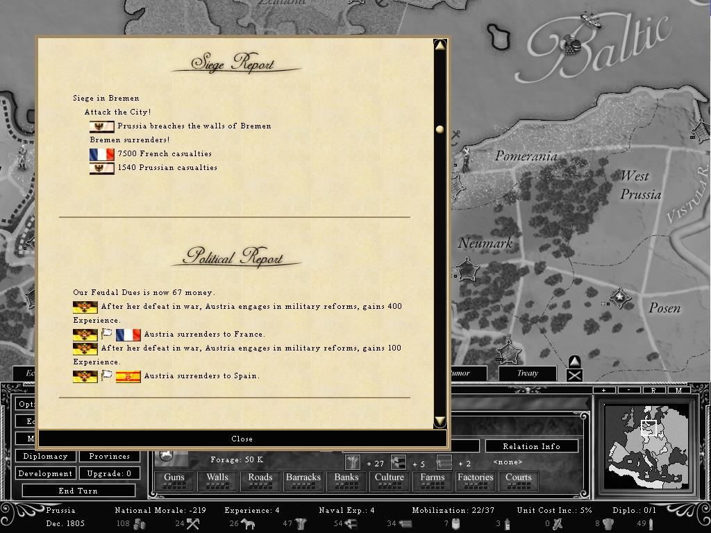 EventReport-Surrender